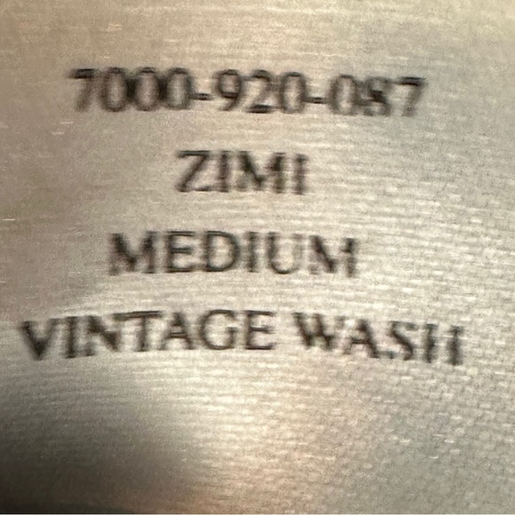 Revolve Rails Zimi Top Medium Vintage Wash Size XS Chambray Bell Sleeves V Neck - Picture 14 of 16